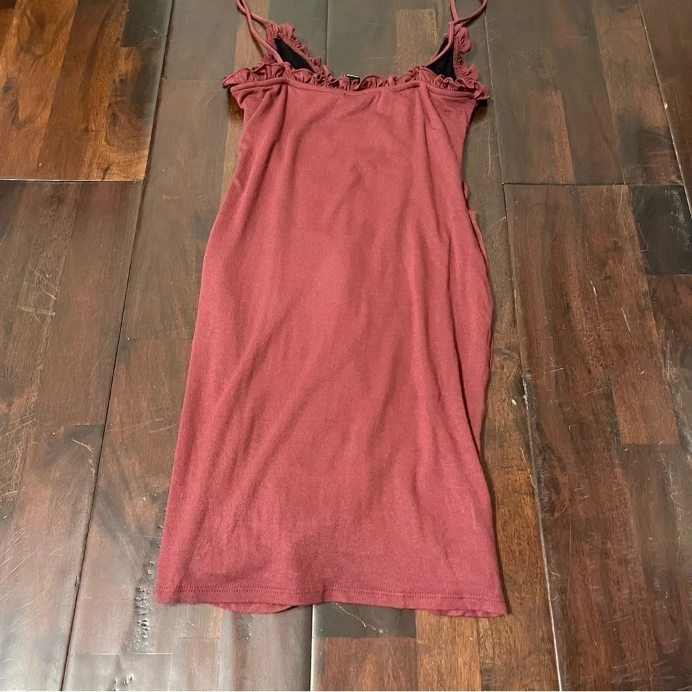 Windsor Dress Women’s Medium Ruched Mini Dress Stretch - Picture 5 of 6